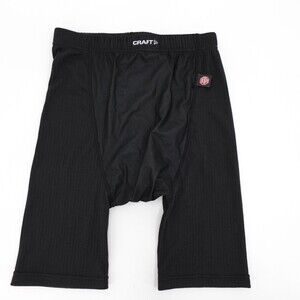 Craft Shorts Adult Large Black Biker WindStopper Baselayer Active Athletic
